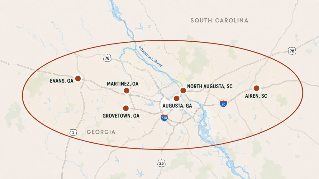 high five roofing service area in GA and SC